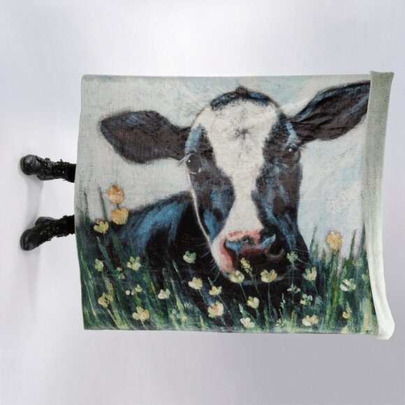 New Cow Throw Blanket - Picture 2 of 5